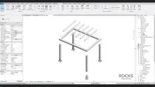 Exploded Pergola Family | Revit Tips and Tricks