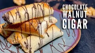 Chocolate Cigar Rolls: सिर्फ 5 मिनट में बनाए ये आसान चॉकलेट डेसर्ट | Easy Chocolate Dessert