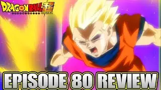 Dragon Ball Super Episode 80 Review Awaken Your Sleeping Battle Spirit! Son Gohan's Fight!