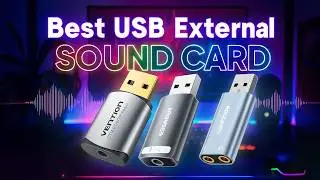 💻 Top 5 Best USB Sound Cards for Gaming, Streaming & Music Production!
