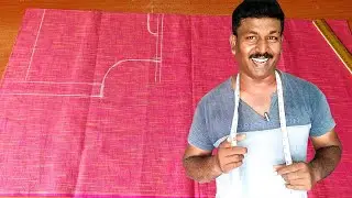 36 inch| Beautiful Close Neck Blouse Cutting | Tailor Bro