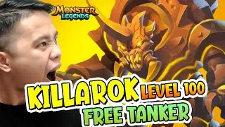 Monster Legends: Killarok Level 100 So Hot | Qu&aacute;i Vật Sa Mạc 1 Sừng