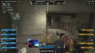 AZUWU - 3 AK HS kills on the advanced bombsite A defense