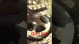 The Art of Clay Pot Makig 😄🥢🥢#shorts #claypot