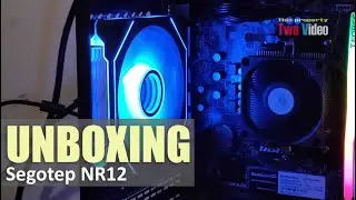 Low budget ARGB fans case | Segotep NR 12 Black Unboxing