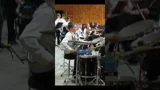 Соло на барабанах - Барабанщик Даниил Варфоломеев 12 лет с Оркестром 