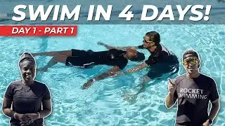How Kathy Learned to Swim in 4 Days with Jonny Rocket - Day 1, Part 1
