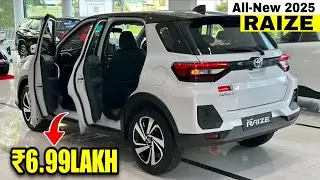 Finally Toyota RAIZE (2025) Launch 😍 | Forget Brezza 2025 Facelift ||