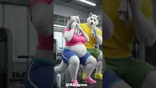 Fat Cat Fitness Story 😍#cat#short#kitten