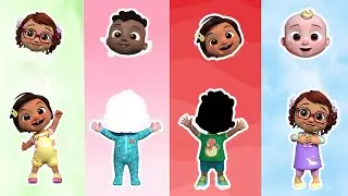 Match the Faces to Restore the Characters: Cody, Ji, Bella, Nina | Funny Cocomelon Animation