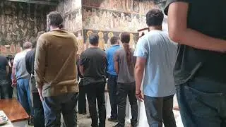 Άγιον Όρος: Ιερά Μονή Μεγίστη Λαύρας - Τράπεζα της Μονής