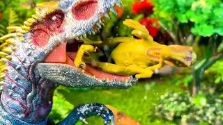🦖 T-Rex vs Baryonyx vs Therizinosaurus ⚔️ Jurassic Fan Film 🔥 Rescue the Baby T-Rex Begins! 👶🎥