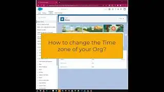 How to change the Time zone of your Org?
