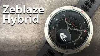 Zeblaze Hybrid - Analog/Digital Cheap Smart watch - Waterproof Smart watch 5ATM + Blood pressure