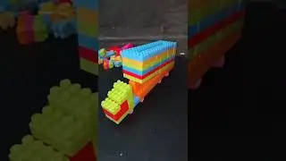 Satisfying DIy Lego Big Hydraulic Truck/ASMR building block/#shortvideo #building #shorts #short