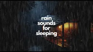 Rain Sounds ASMR &ndash; 60 Minute Rain Sounds with Light Thunder to Fall Asleep Fast