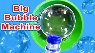 How to make big bubble machine at home