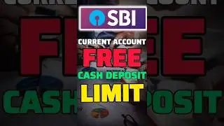 SBI Current account Free Cash deposit Limit || SBI Cash deposit charges || SBI Current account #sbi