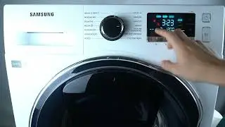 Samsung EcoBubble 8кг - Как включить блокировку от детей? | Стиральная машина WW8NK62E0RW
