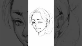 Timelapse sketch; made with #art #sketch #procreate @Procreate