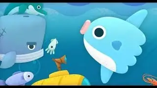 Colorful Game - Learning to Make Fish - Paw Patrol Pups - Animation Cartoon