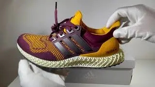 Adidas Ultra 4D Miami Hurricanes [Q46439] unboxing