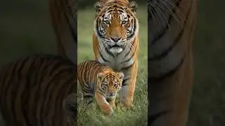 A Mother&rsquo;s Power 🐅❤️ | Tiger & Cub Walking Together | Wildlife Moment