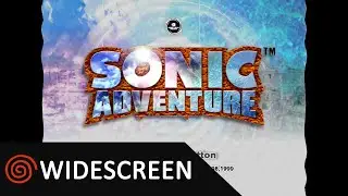 Sonic Adventure - Sega Dreamcast - RetroArch Flycast widescreen 1080p60 『ソニックアドベンチャー』