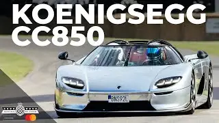 Manual and Automatic? Koenigsegg CC850 makes its Goodwood debut on the Hill