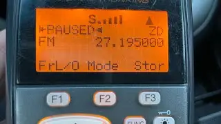 27.195 MHz 27 MHz Beacon Range Testing 11 Meter Beacon Range Testing - 8 November 2022 - Part 1