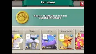 Full documentary about Max Pets in coc🌝#clashofclans #coc#gaming
