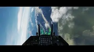 F16 Cap Flight Cockpit View #dcsworld #dcs #fighterjet #fighter