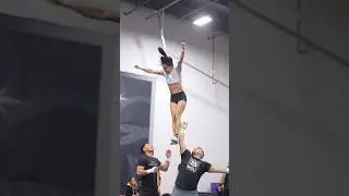 Big fail #cheer #cheerleading #acro #stunts #workout #fitness