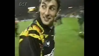 SG Dynamo Dresden Damals war's...Bundesliga, 1993/1994, 12. Spieltag gegen den Karlsruher SC 🖤💛