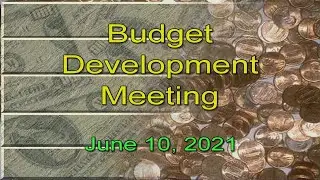 City of Pocatello Budget Development Meeting 06 10 21