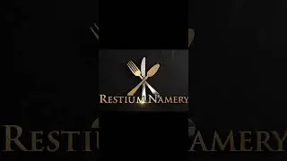 Restaurant Logo Animation. #short #foodlogo #motiongraphics #animation