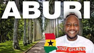 ABURI BOTANICAL GARDENS GHANA 🌴 HIDDEN GEM IN THE HILLS YOU NEED TO SEE!