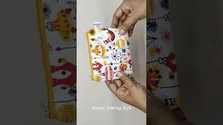DIY Ladies Hand Purse Easy Sewing Tutorial | Coin Purse / Coin Pouch Making at Home #pouch #purse