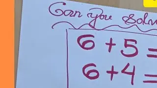 only genius can find the answer...#mathpuzzle#mathquestion#braintest#brainteaser