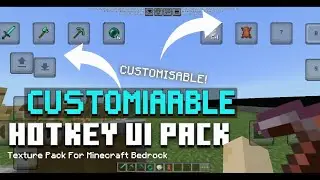 Slot Hotbar Button v1.0.0 is HERE! 🔥 Best PvP UI for Minecraft Bedrock​