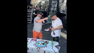 Brantley Gilbert & Cody Alan smashing beer bottles for Son of the Dirty South 8-13-22