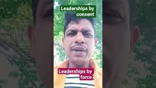 Leadership By Conscent Is Eternal