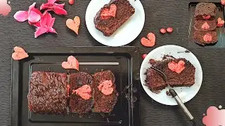 Surprise Hidden Heart Cake Recipe | Valentine's Day Special Cake Recipe | Surprise Heart Cake