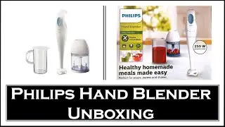 Philips Hand blender HR1351/90 Unboxing I Full Setup Review I Features and Functions Demo I 4K I
