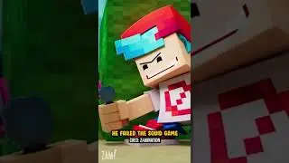 FNAF Funtime Freddy Gets Caught By Squid Game Girl!...🤯#shorts #minecraft #funny #fnaf