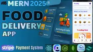 MERN |  E-commers | Food Delivery App | Full-Stack Tutorial (React, Node, MongoDB, Stripe)