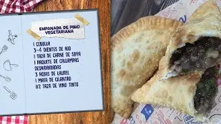 Empanadas de pino vegetariana - Delicias en la cocina - capítulo 2