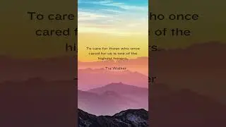 To care for those who once cared for us is one of the highest honors #caregiverbliss #caregiving
