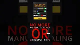 NEW: SlabText for Photoshop After Effects and Illustrator