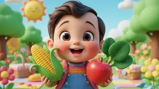 Comida Saludable para Ni&ntilde;os 🥦🍎 | Canci&oacute;n infantil de h&aacute;bitos saludables | Baby Song Espa&ntilde;ol para